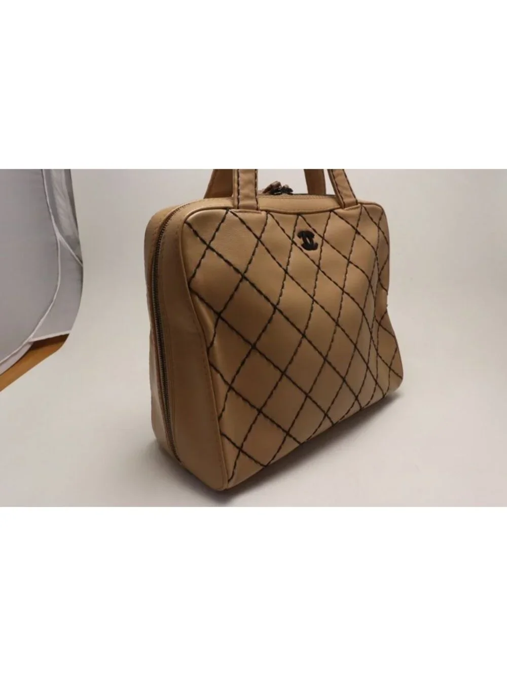 Chanel Wild Stitch Calf Handbag